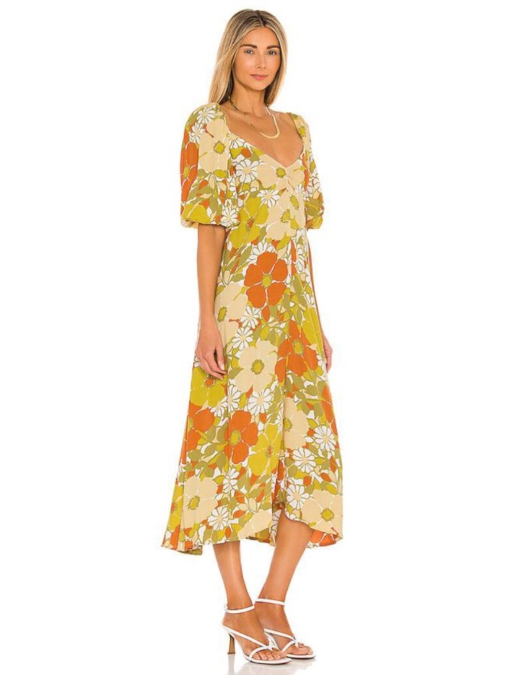 NEW Revolve Faithfull the Brand Imane Dress Isola 2